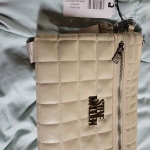 Steve Madden Cream Quilted Women's Bag